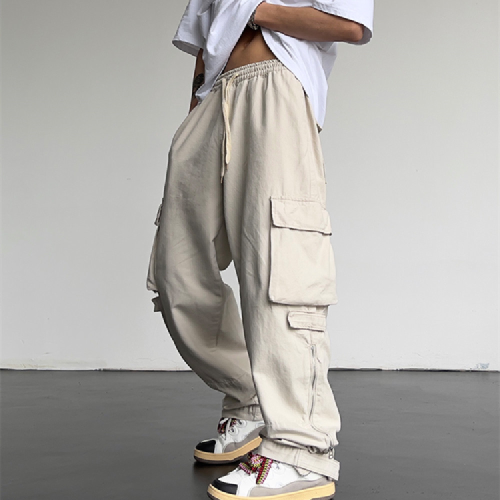 Versatile Straight Wide Leg Casual Pants