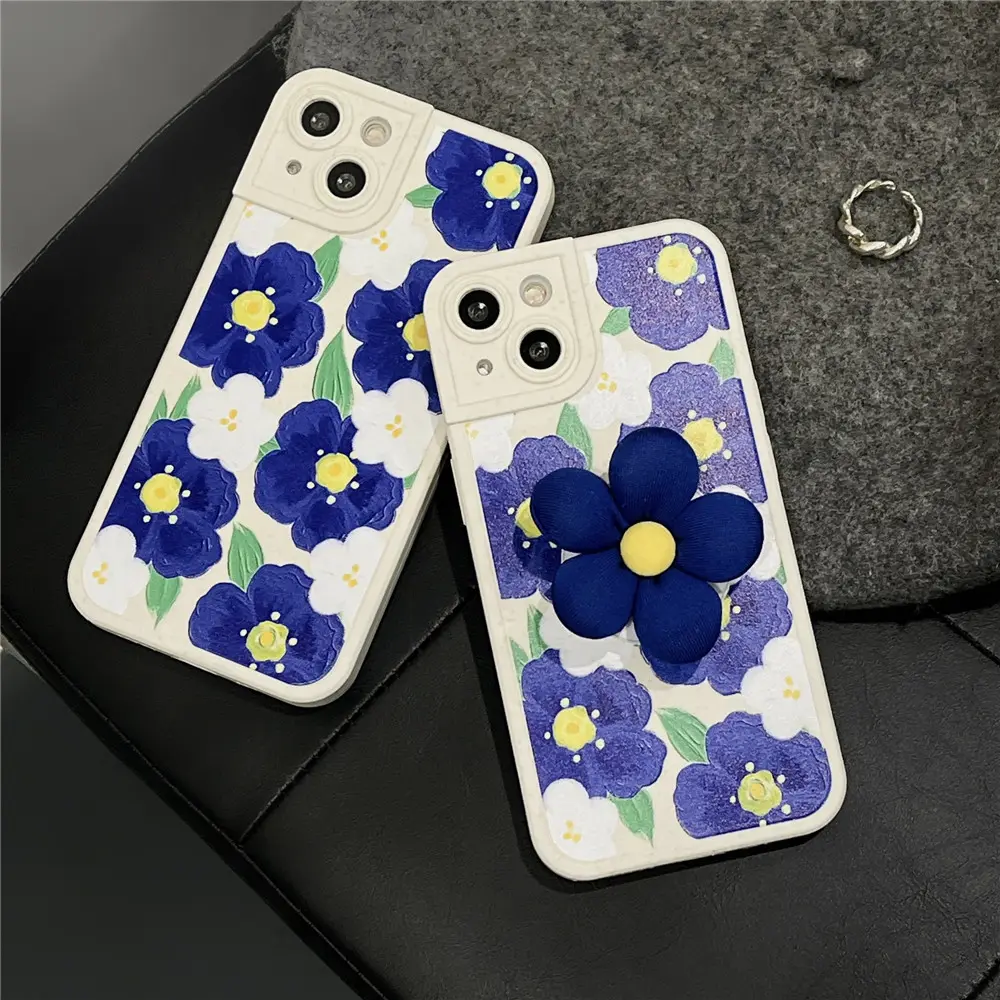 Wheat Straw Flower Mobile Phone Shell