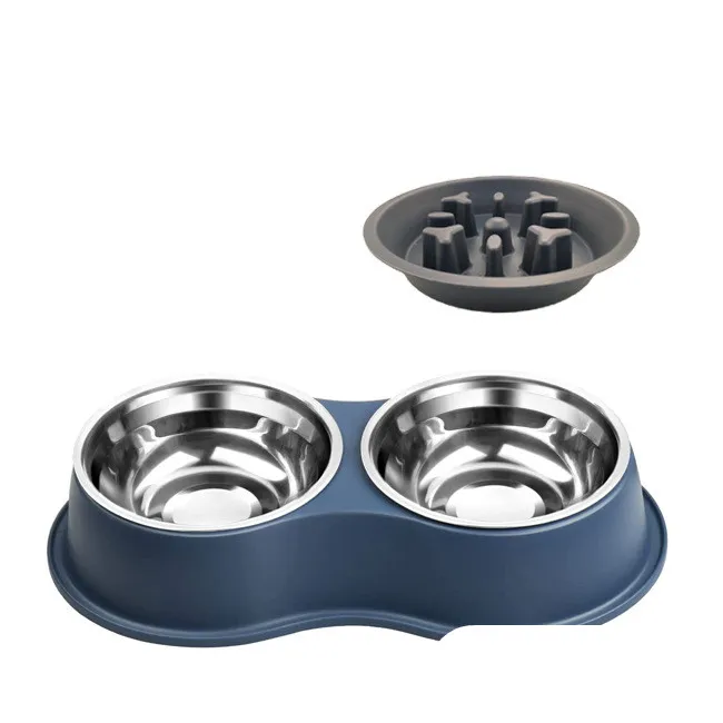 Pet Slow Feeding Bowl Removable Dogcat – image 2
