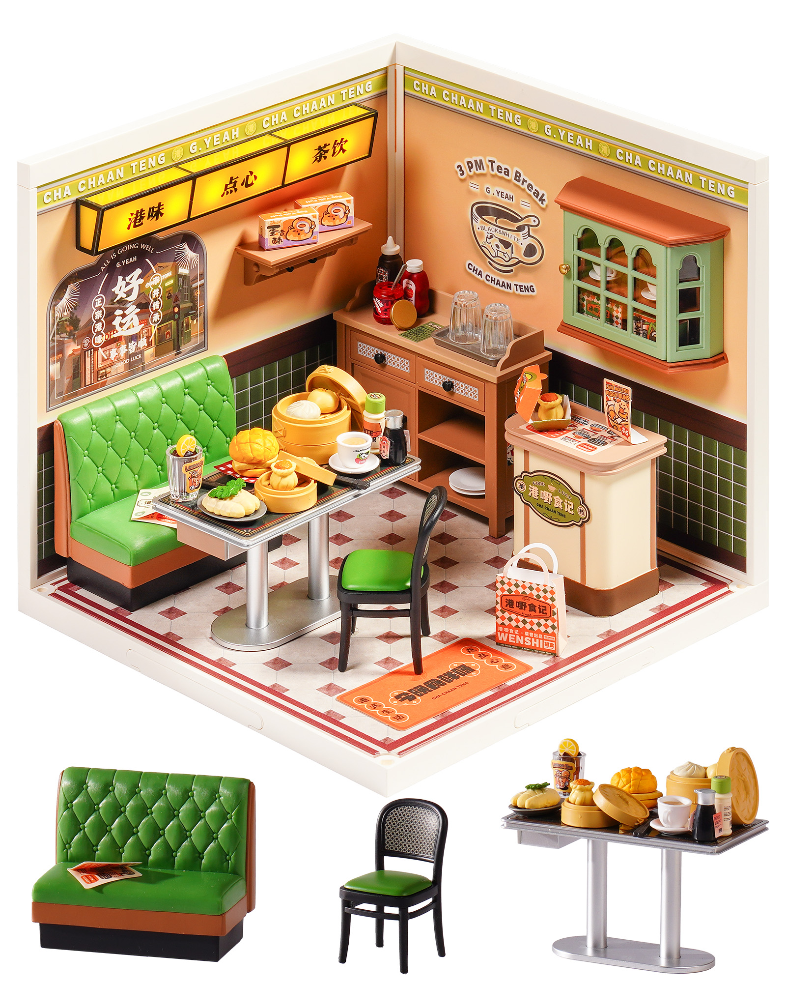 Rolife Super Creators DIY Plastic Mini House Building Set...