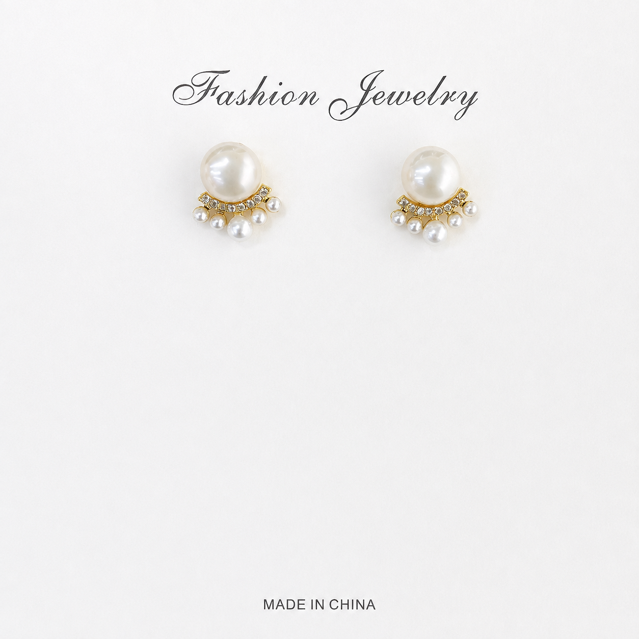 Pearl Earrings — Golden from KSLY