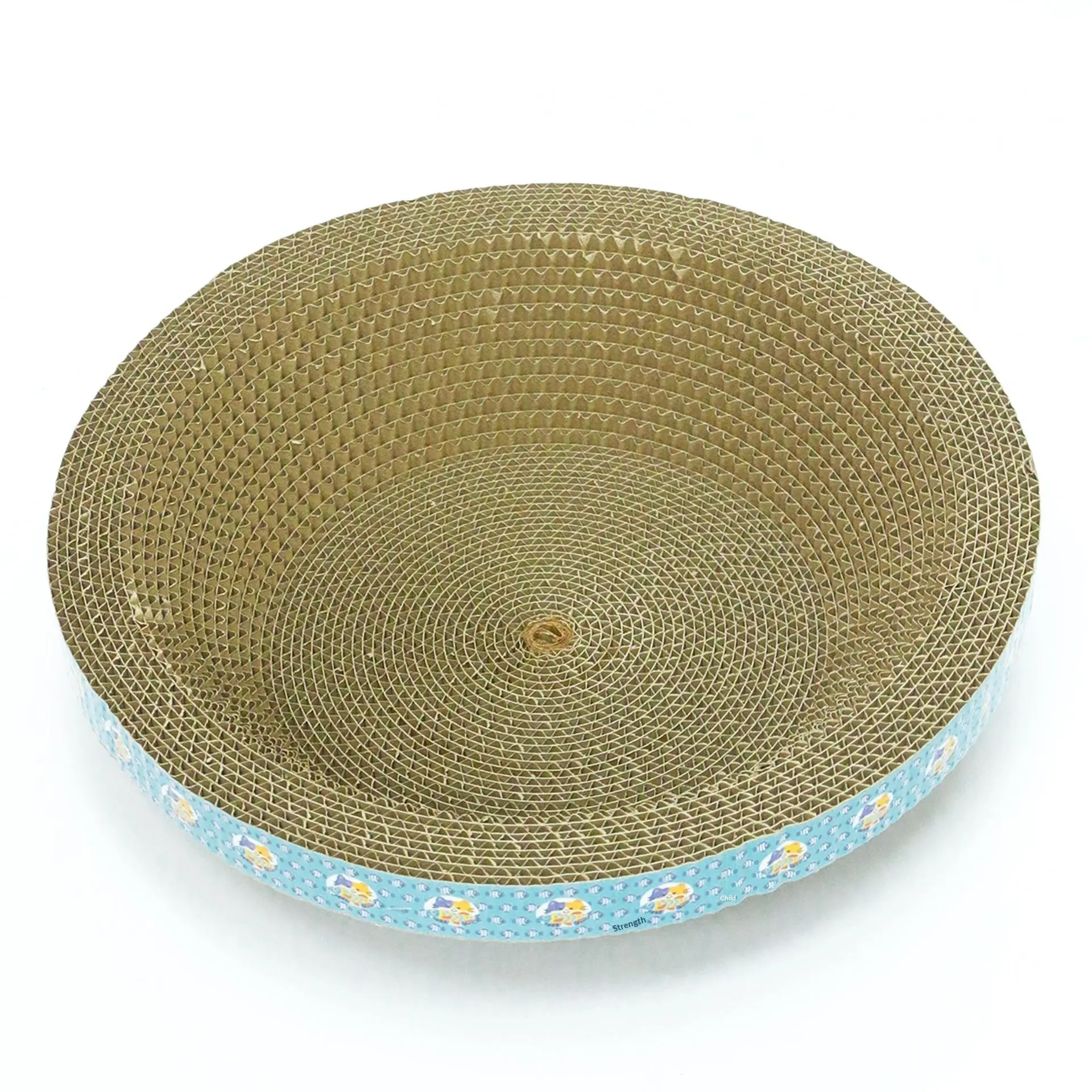Extra Large Round Wear-Resistant Corrugated Cardboard Cat