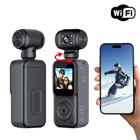 Panoramic Sports Camera Handheld DV Outdoor HD 4K Dual