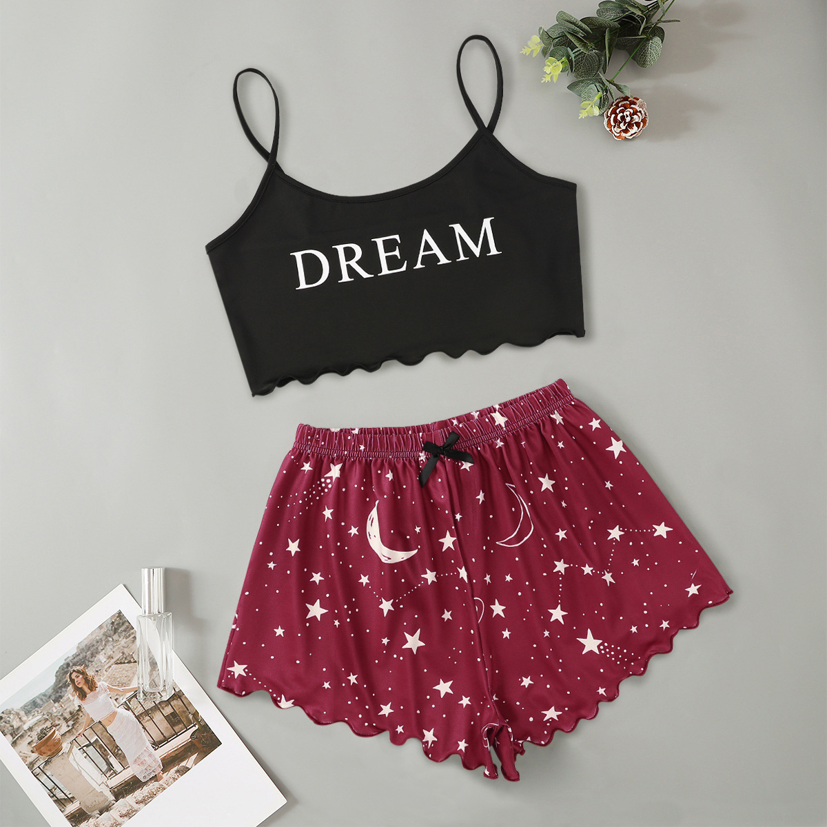 Title 5, Star Dream Vest Shorts Home Service Set