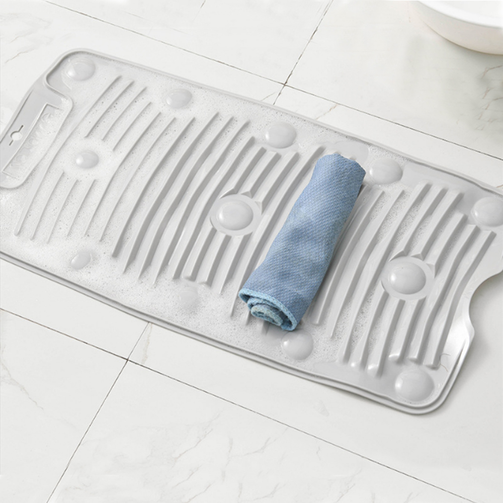 Title 4, Soft foldable laundry non-slip board simplifies...