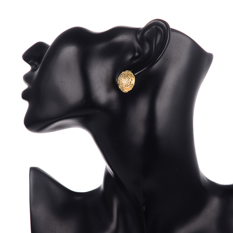 Asymmetric Fashion Simple Metal Earrings