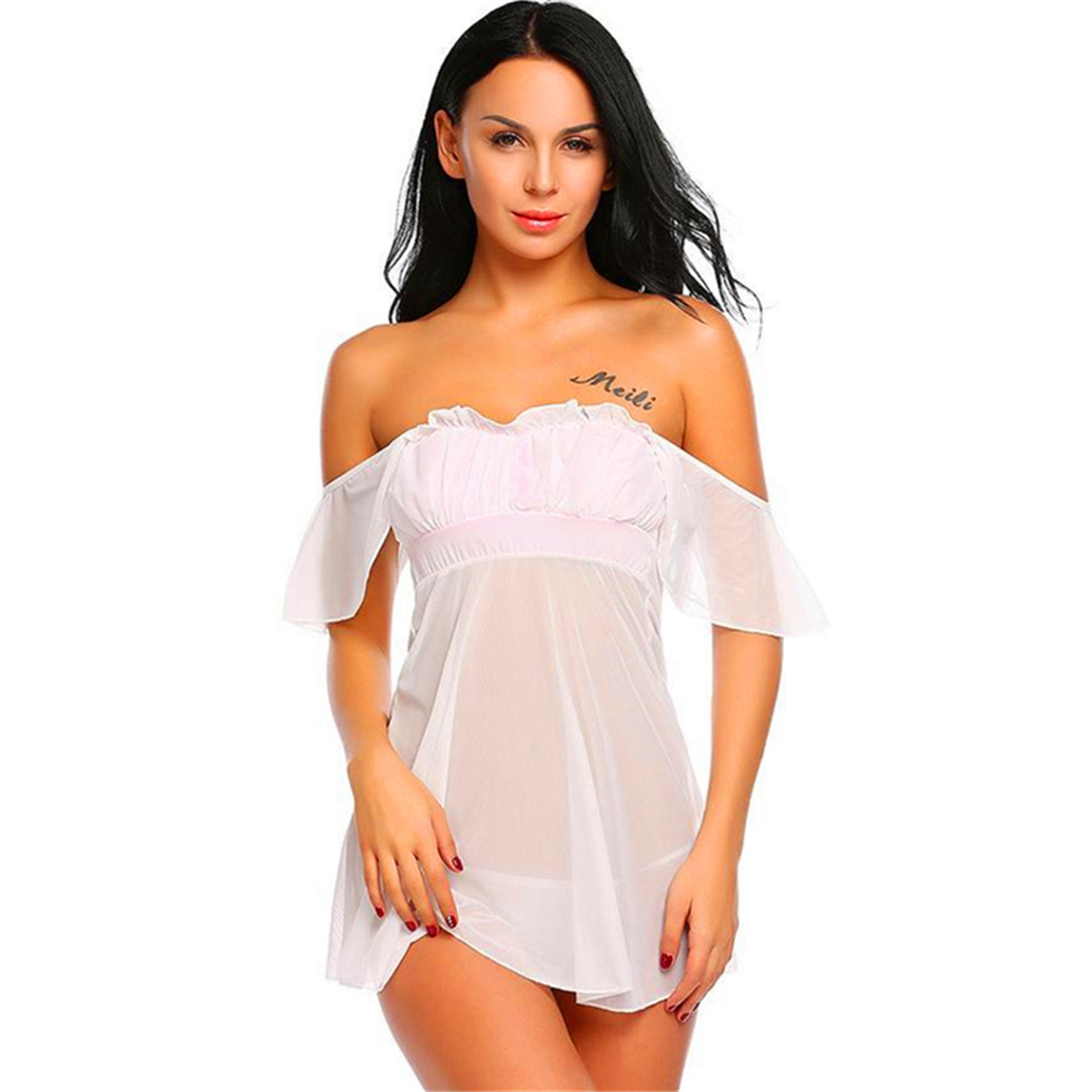 Women's Gauze Transparent Nightdress