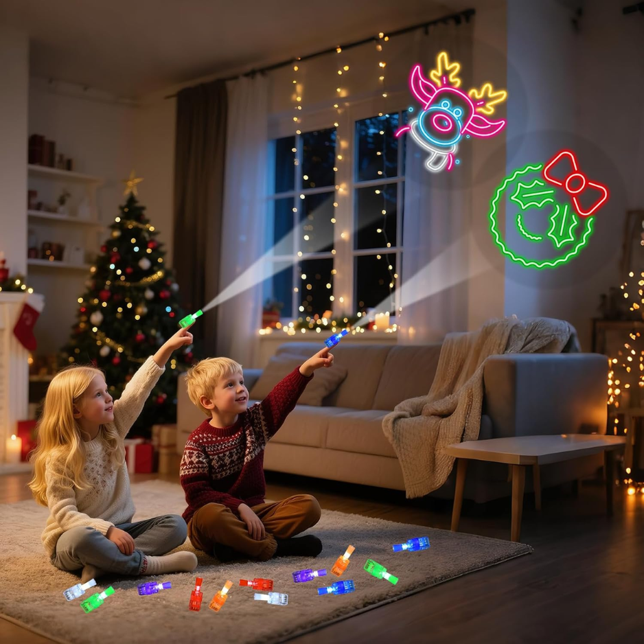 36Pcs Christmas Finger Lights Toys, Kids Party Favors & Stocking Stuffers 6