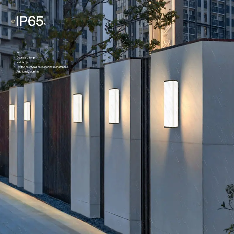Home Outdoor Waterproof Long Strip Wall Light