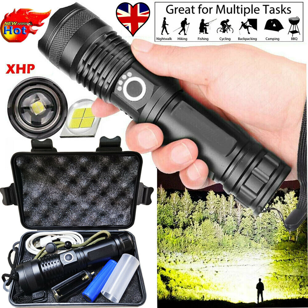 Tactical Flashlight Police Multi-mode Handheld Flashlamp Torch Waterproof Lamp — image 11