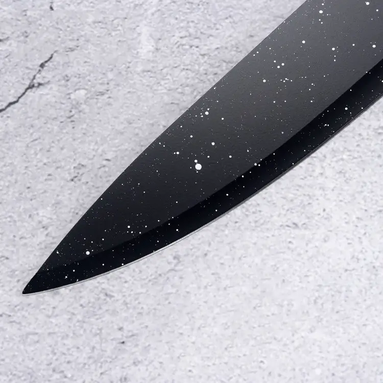 A Full Set Of Kitchen Knives 17