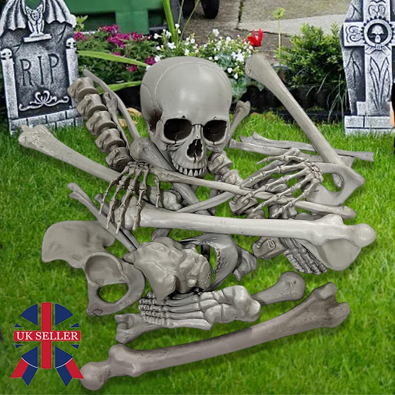 28X Bag Of Bones Human Skull Skeleton Halloween Scary