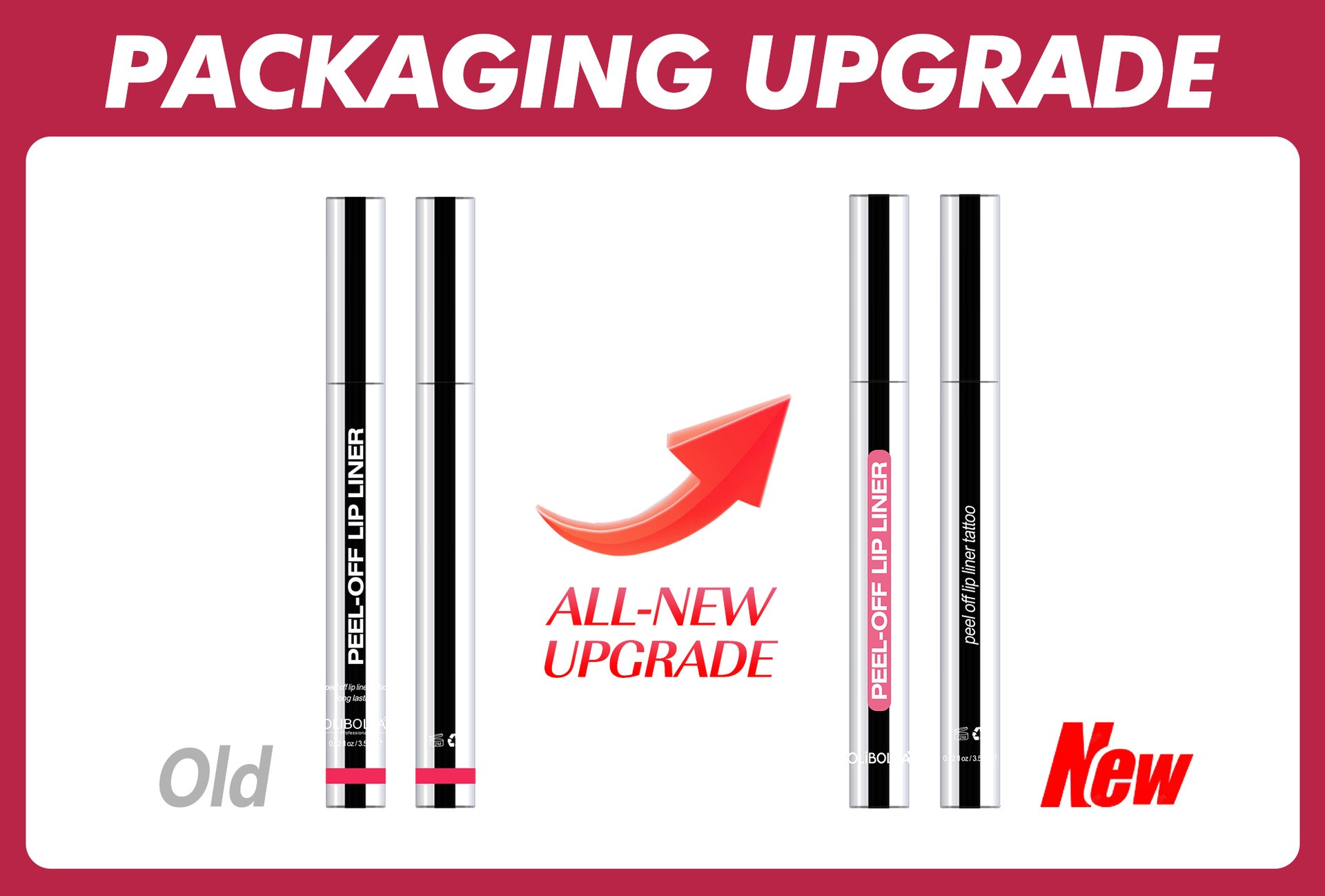 Slippery Lip Liner Pencil Waterproof, Long-Lasting, Smudge-Proof Moisturizing Plump Lips Lipstick, Lip Gloss, Lip Lacquer 4