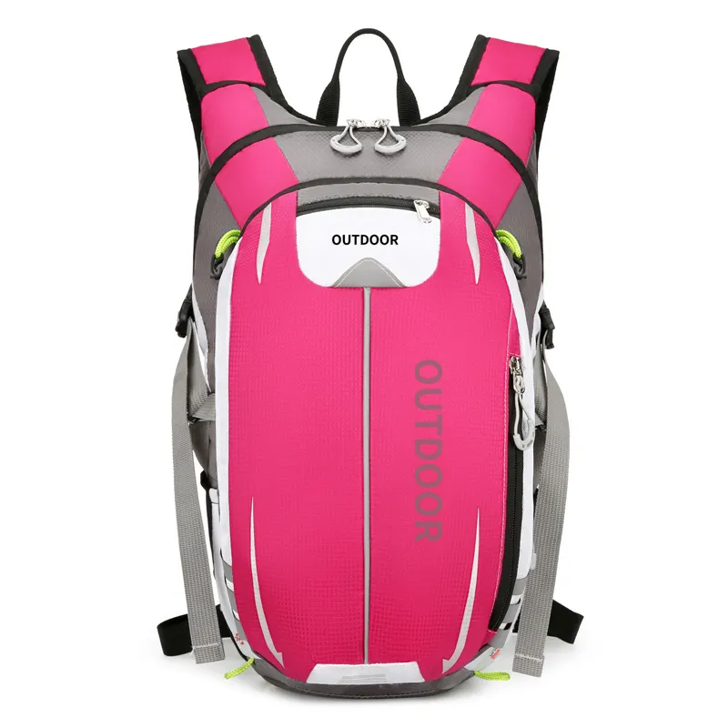 Multi Functional Outdoor Cycling, Hiking, Mountain Climbing And Cross-country, Sports Running Backpack, Lightweight And Breathable - Pink
