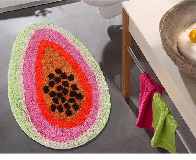 Alien Fruit Children's Cartoon Carpet