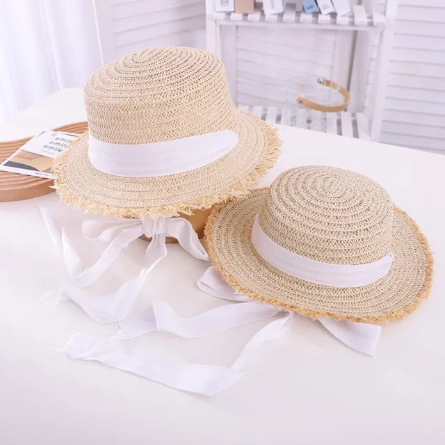 Women's Small Lace Raffia Hat White - Shop at LoveMi