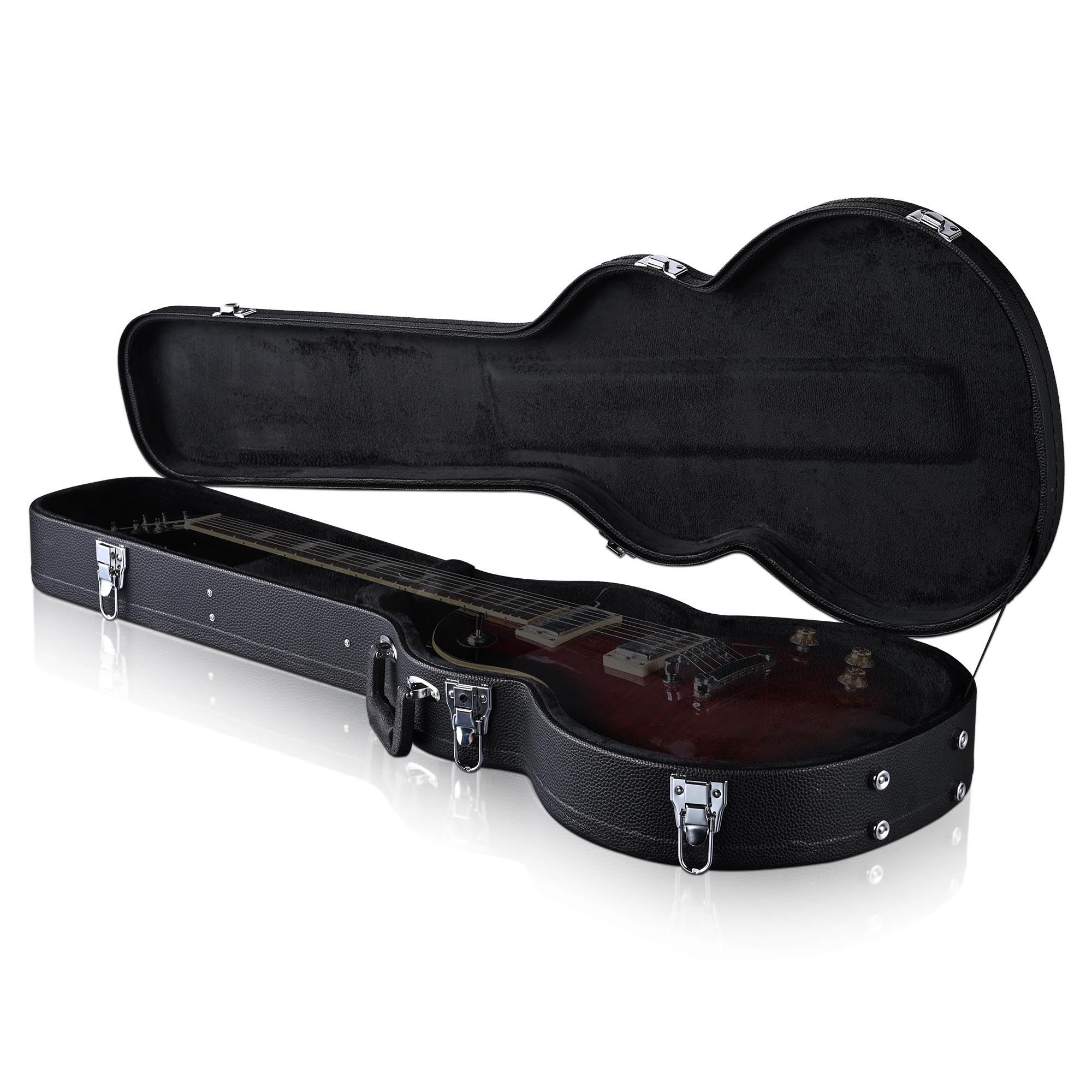 Folk Guitar Outer Box, Made Of Hard Plywood Wrapped In PU Leather, Not Shipped On Weekends