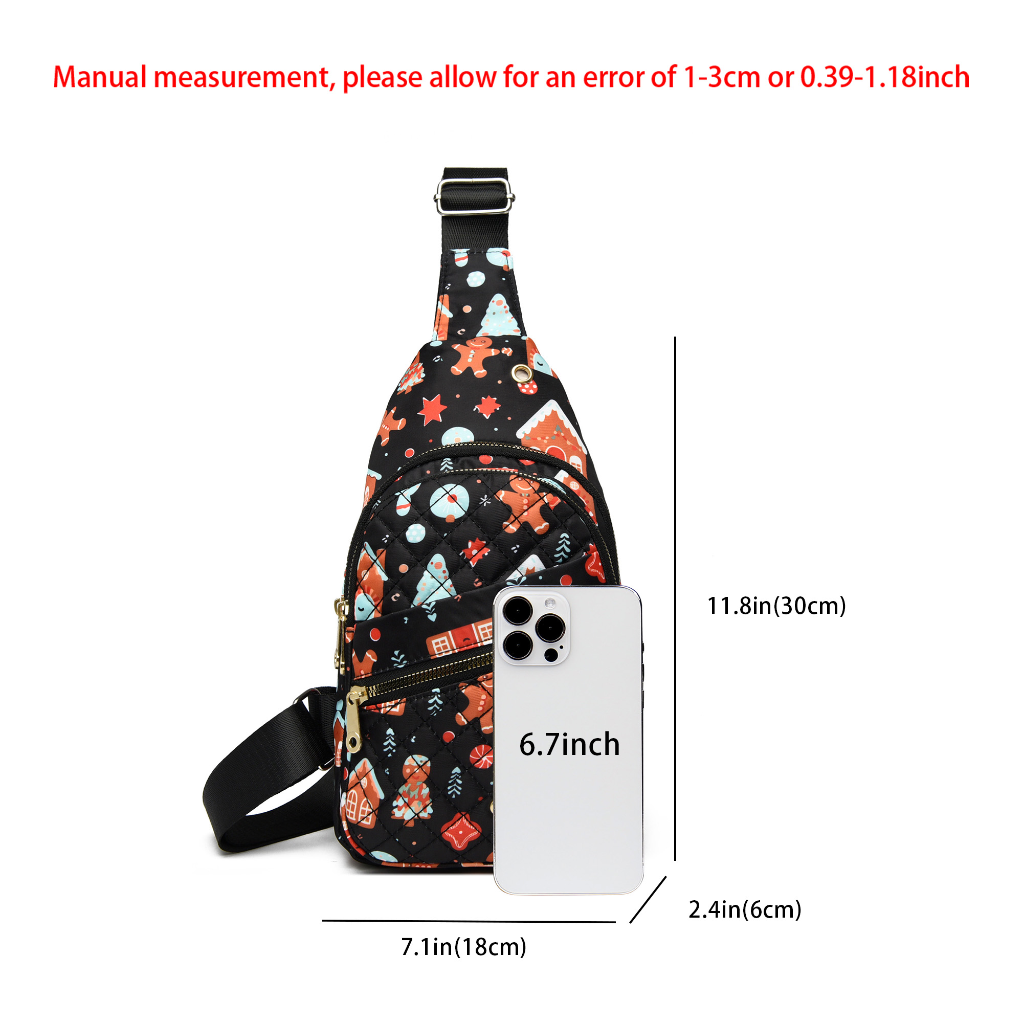Only Self Pickup---Fashion Lightweight Crossbody Bag — foto 19
