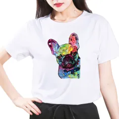 French Bulldog T-shirt Short Sleeve - B-Xl - View 1