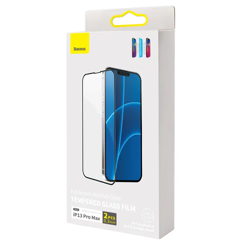 0.3mm Full Screen Full Glass Anti Blue Light Tempered Film For IP 5.4 Inch Model