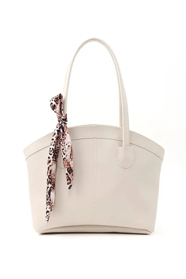 Faux Leather Zippered Shoulder Bag Single Compartment