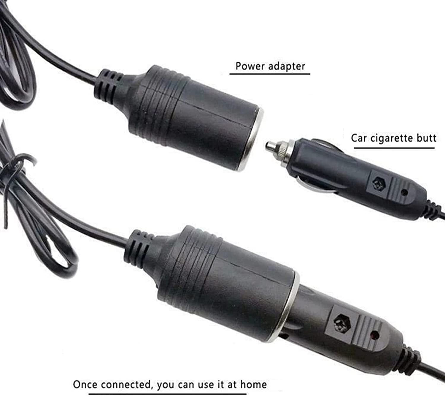 Cigarette Lighter Socket 240V Mains Plug To 12V Car Charger Power Adapter 20 W