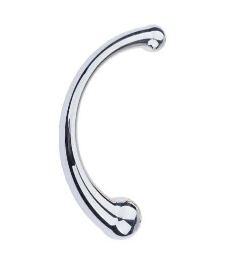 Stainless Steel Metal Anal Plug Hand Tapping Butt Tapping Silvery Small - Shop at LoveMi