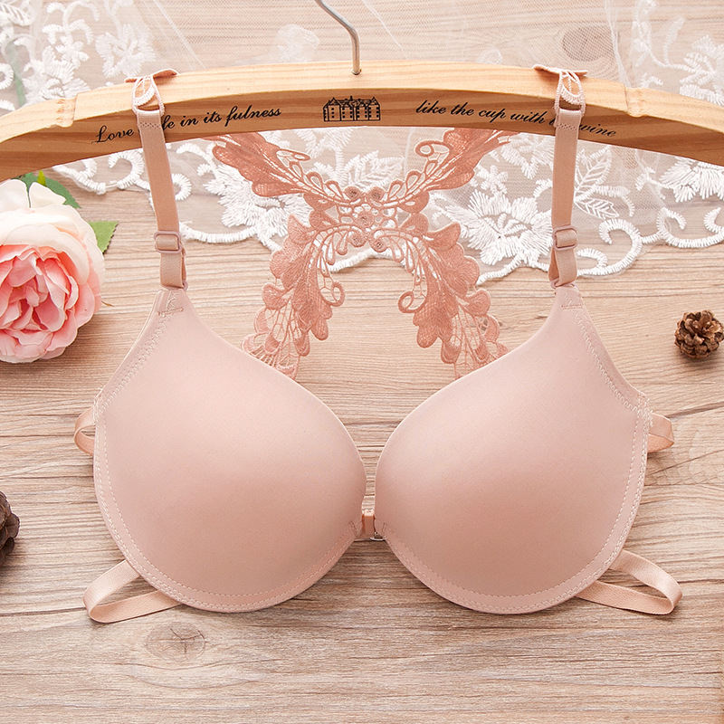 Title 4, Reggiseno sexy in pizzo da donna con schiena me...