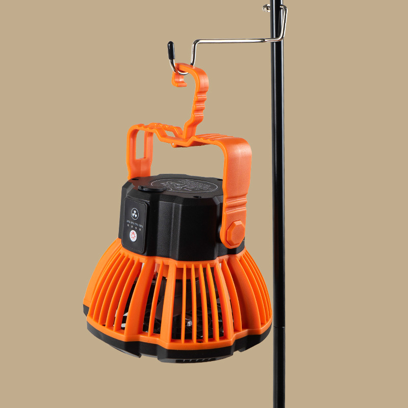 Outdoor Camping Remote Control Fan Night Fishing LED Light