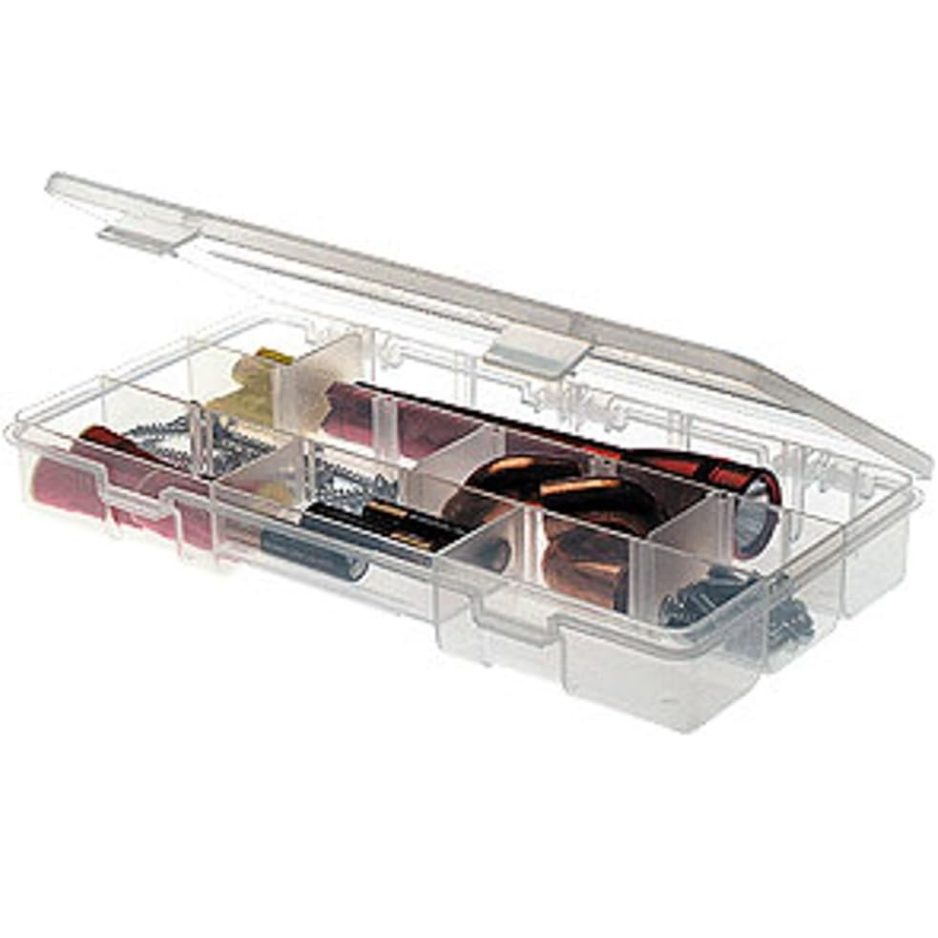 Plano Stowaway Utility Box With Adjustable Dividers Clear Small Parts And Tackle Organizer 9 Inch — foto 3