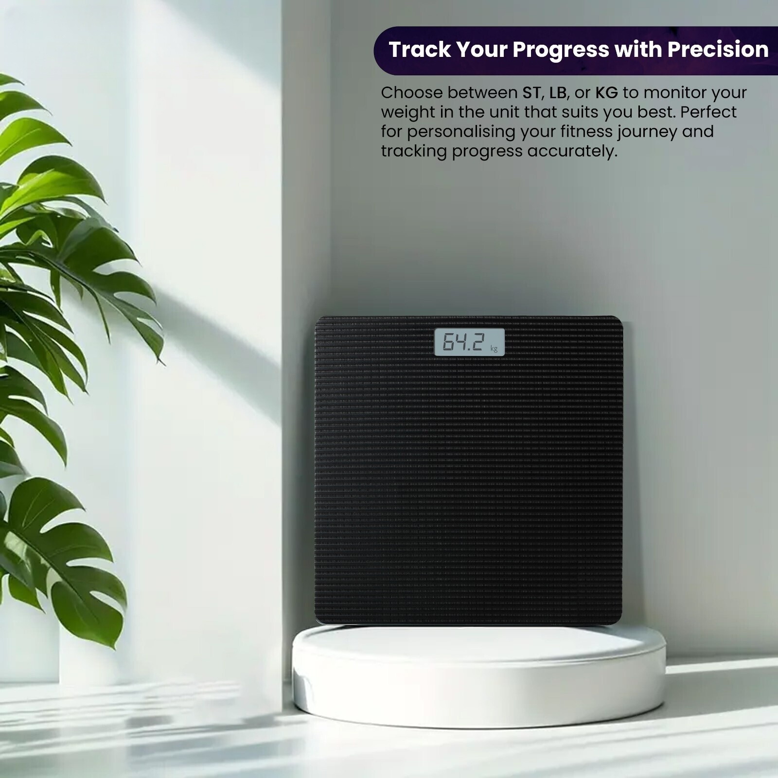 Digital Bathroom Scales 180KG Body Weight Weighing Scale Smart LED Electronic — image 6