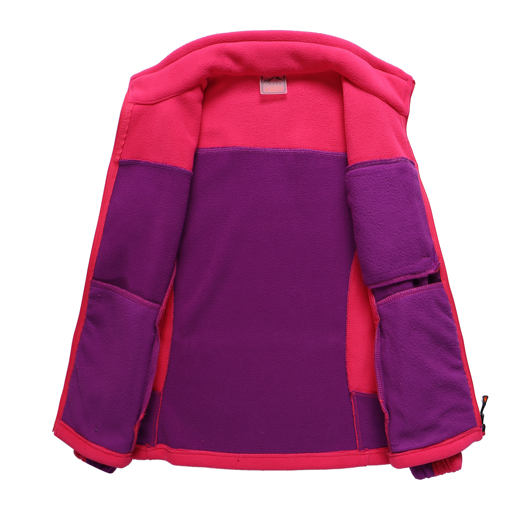 Трансграничные источники нового флисового теплого флисового кардигана для пар с контрастом