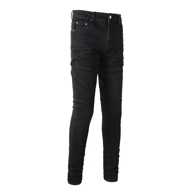 Black Stretch Slim Fitting Jeans