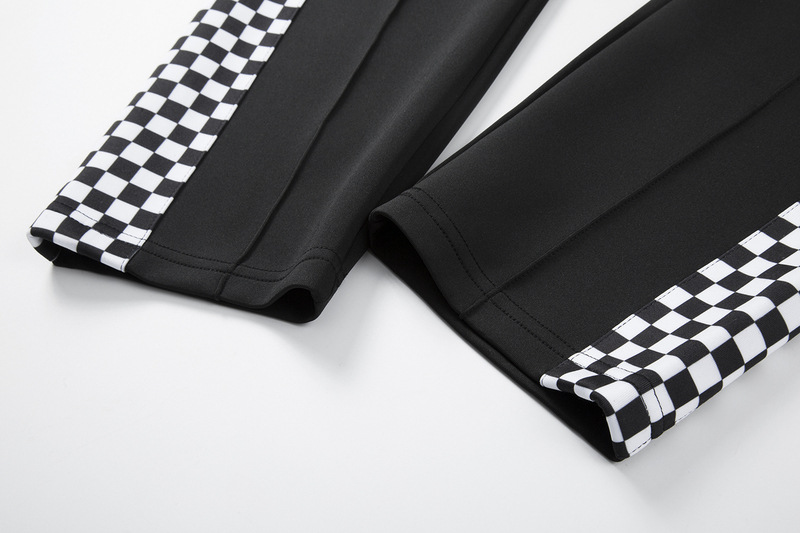 Title 9, High Street Contrast Checkerboard Panel Casual ...