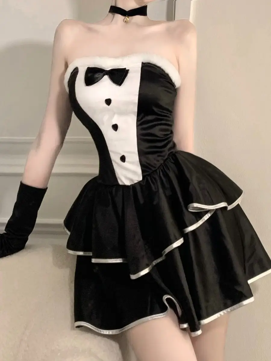 Halloween Cute Rabbit Large Maid Nightgown