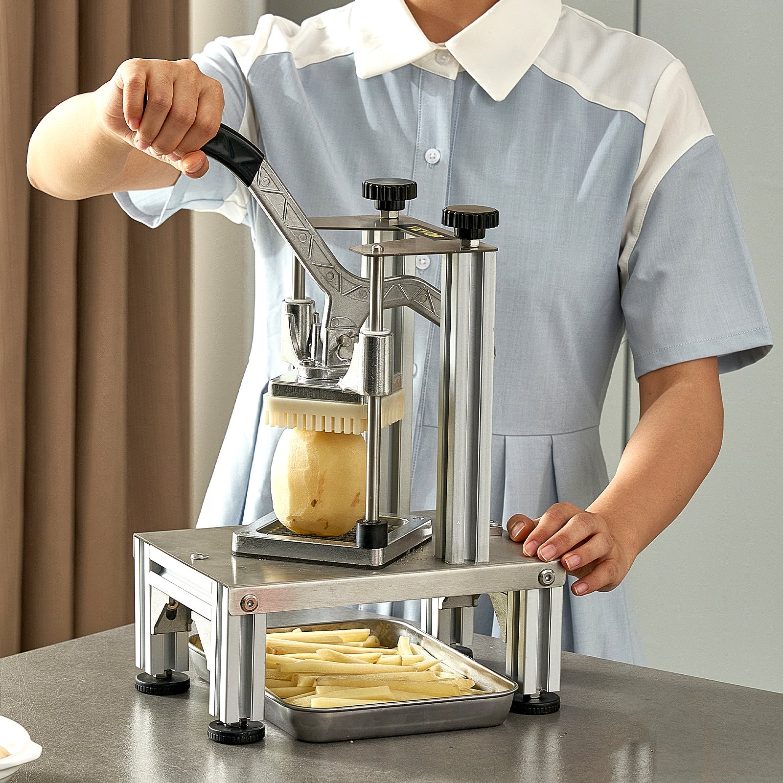 Stainless Steel Dicer and Slicer