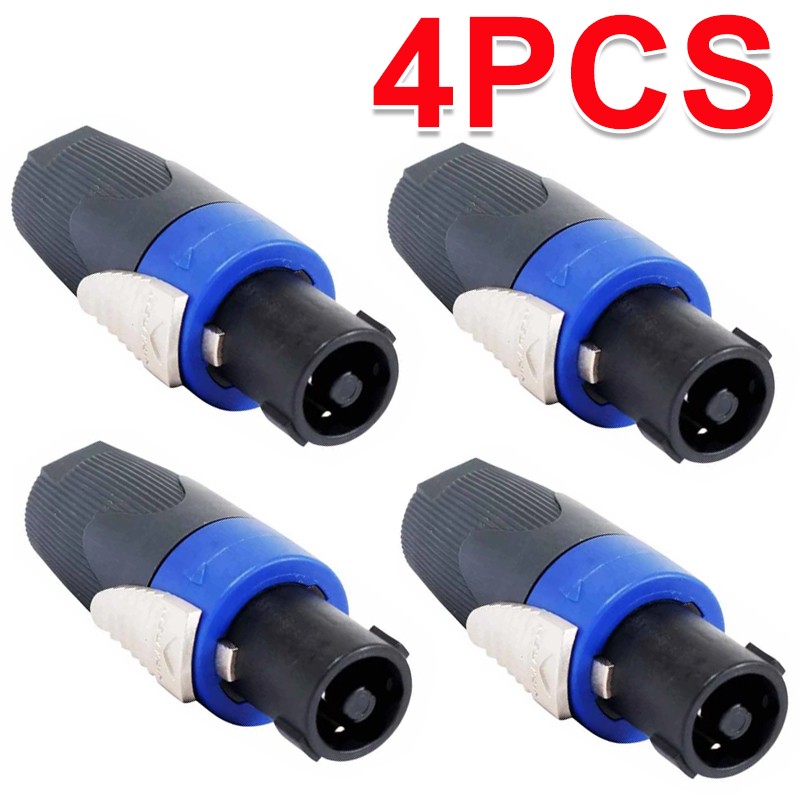 4x Fits For Neutrik NL4FX Speakon Connector 4 Pole Speaker Cable Plug — image 7