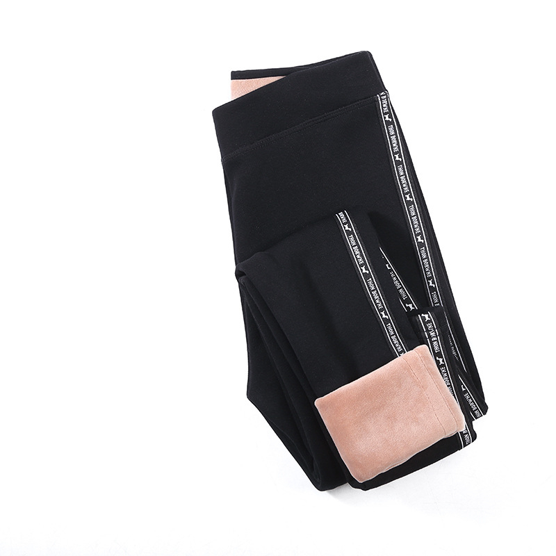 Women's Sports Cotton Plus Velvet Leggings