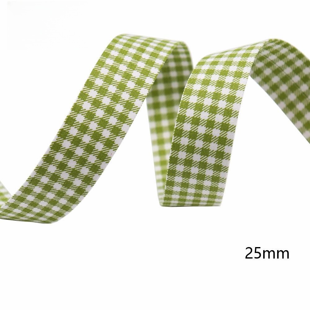 Title 3, Diy Fashion Fresh Grid Edge-covered Cloth Strip...