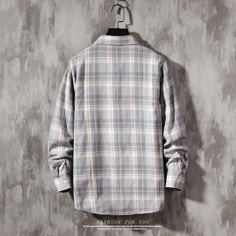 Men's Long-sleeved Autumn Trend Loose Casual