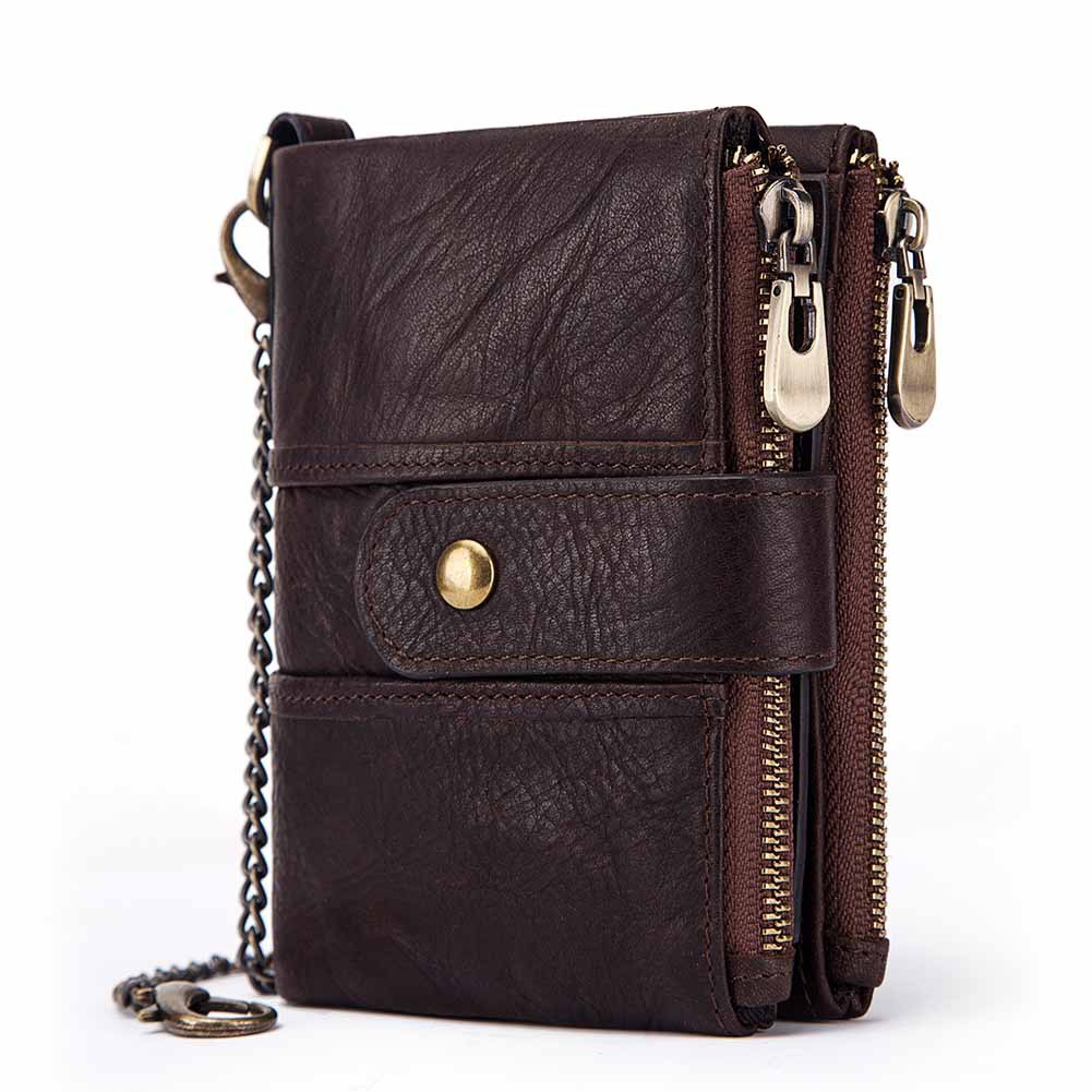 Anti-theft brush wallet