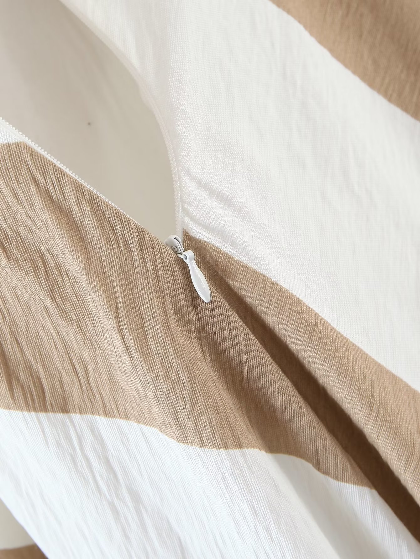 Women's Striped Cropped Short Sleeve Top Set