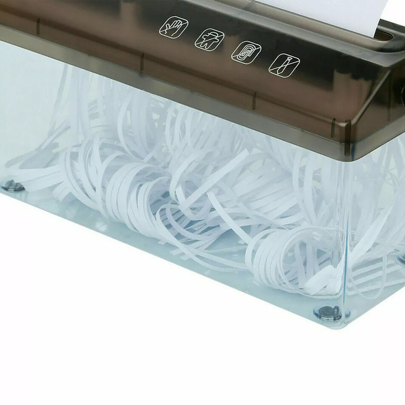 Portable A6 A4 Paper Hand Shredder Manual Straight Cut Home Office — image 7