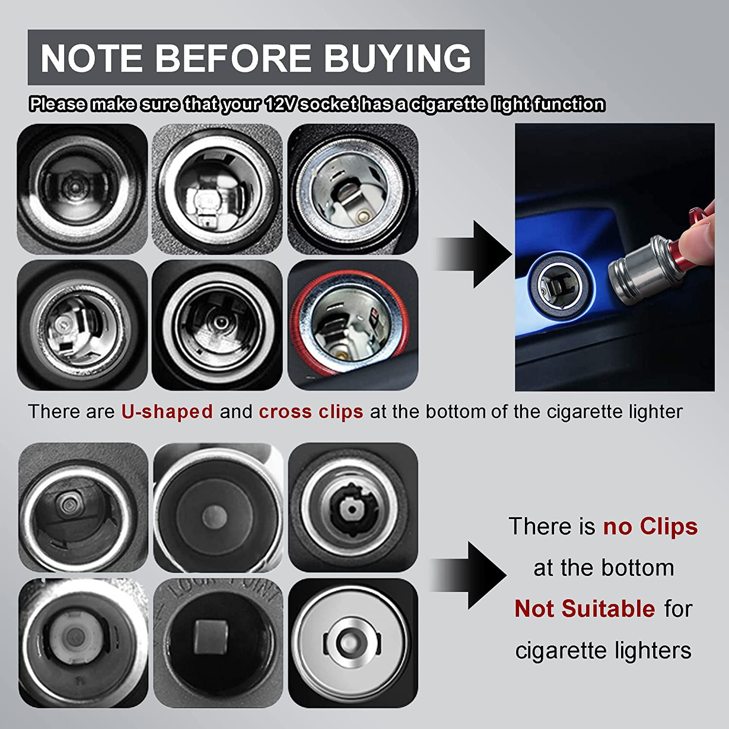 Title 2, Anode Aluminum Button For Car Lighters