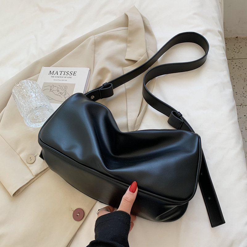 Macaron Underarm Bag Simple Large Capacity Crossbody Shoulder Bag