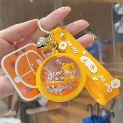 Tiger Keychain Soft Cute Refueling Tank - Star Cuporange - View 1