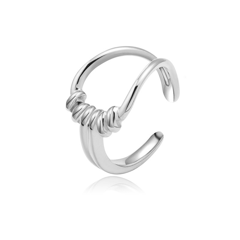 Title 16, Popular Simple Titanium Steel Ring Does Not Fade