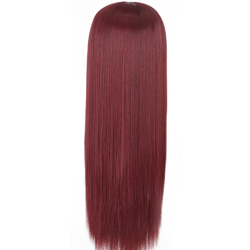 Women's Lace Front Long Straight Wig Head Cover Bug - Shop at LoveMi