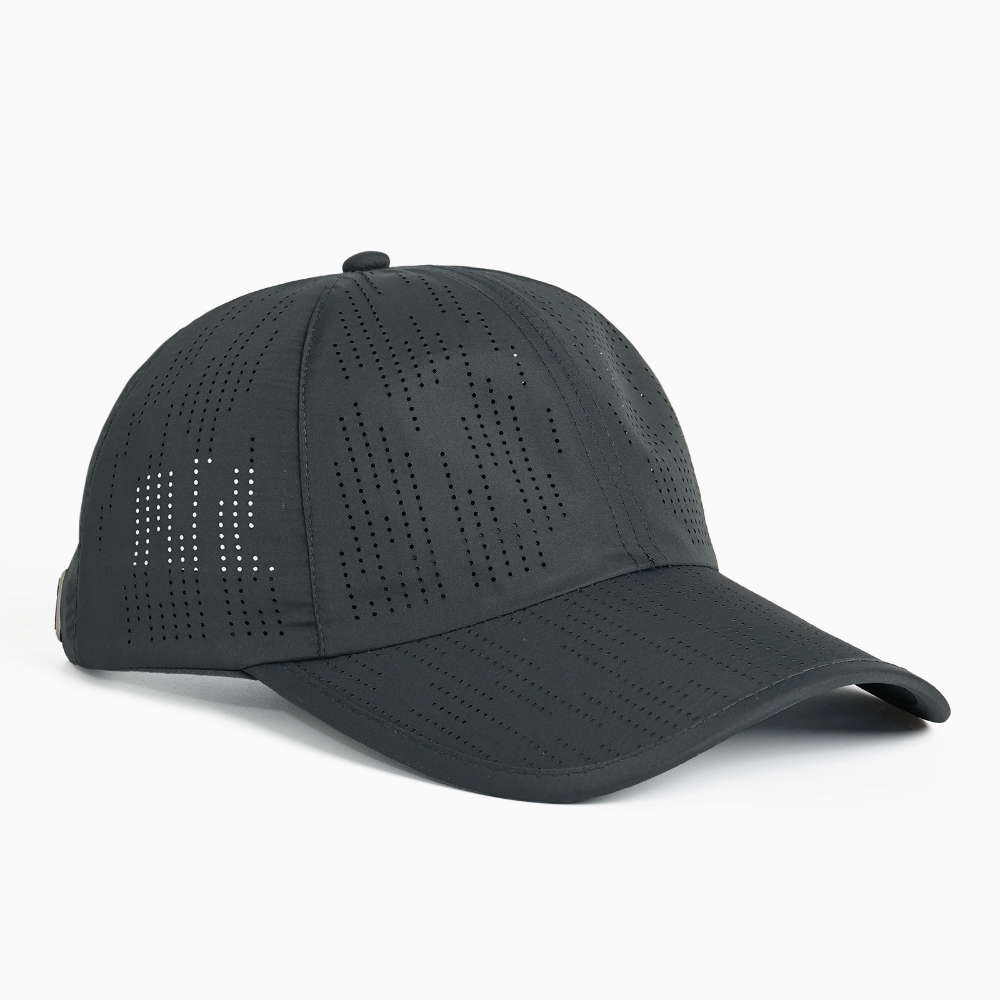 Solid-color Quick-drying Multi-hole Breathable Adjustable Simple And Versatile Style Curved-brim Baseball Cap Suitable For Outdoor Sports And Travel