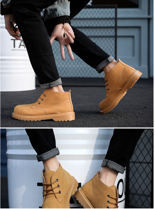 Title 5, Retro High Top Lacing Trend Outdoor Mens Boots...